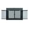 Fireplace Glass Doors Carlisle Small Gunmetal CL-3000GM - alternate 3